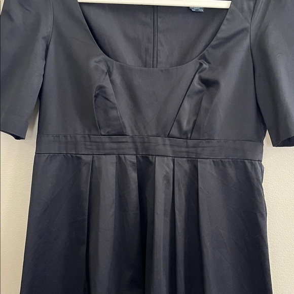 French Connection black scoop neck short sleeves mini dress size 8 - Picture 4 of 15